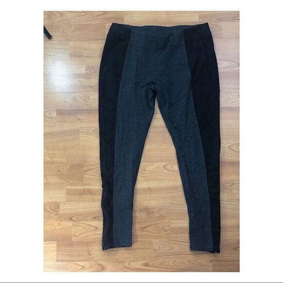 Nordstrom Pants - Nordstrom Leggings with Faux Suede and Zippers